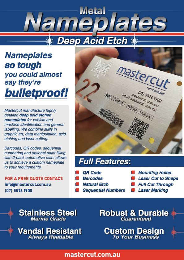 Mastercut Flyer A4